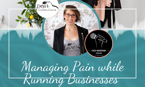 Managing Pain While Running Businesses: A Real and Raw Conversation with Angie Martin on the CEO Wisdom Podcast