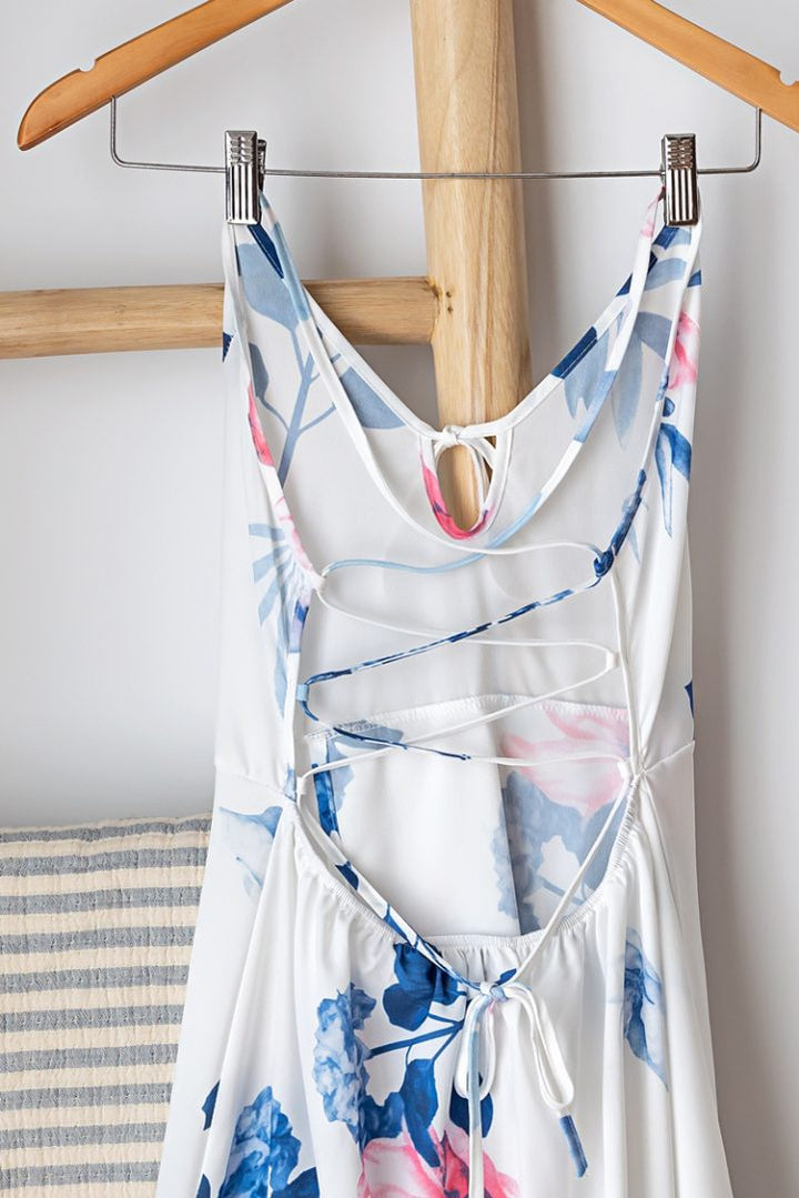 Blooming Love Deep V Dress image 2