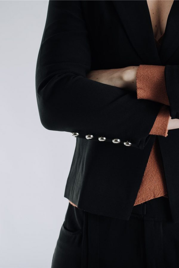 Black Jacket for Curvaceous Women