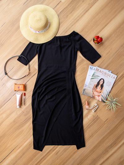 The Little Wrap Dress for Curvy Women