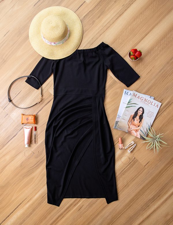 The Little Wrap Dress for Curvy Women