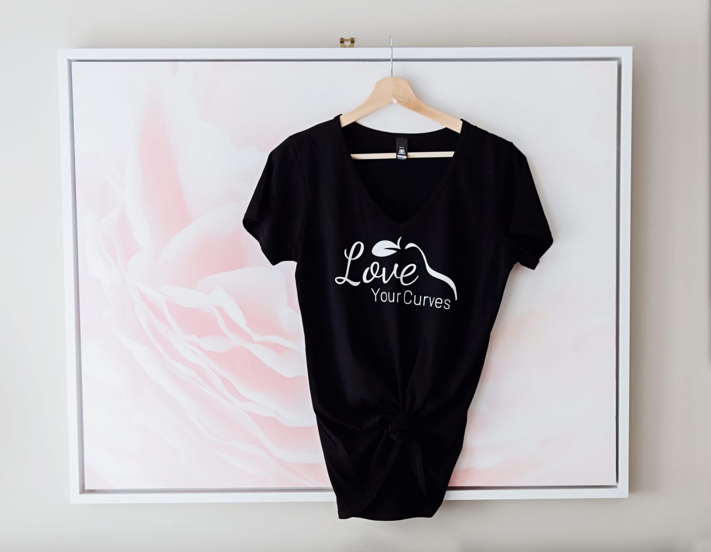 Love Your Curves Ladies T-Shirt