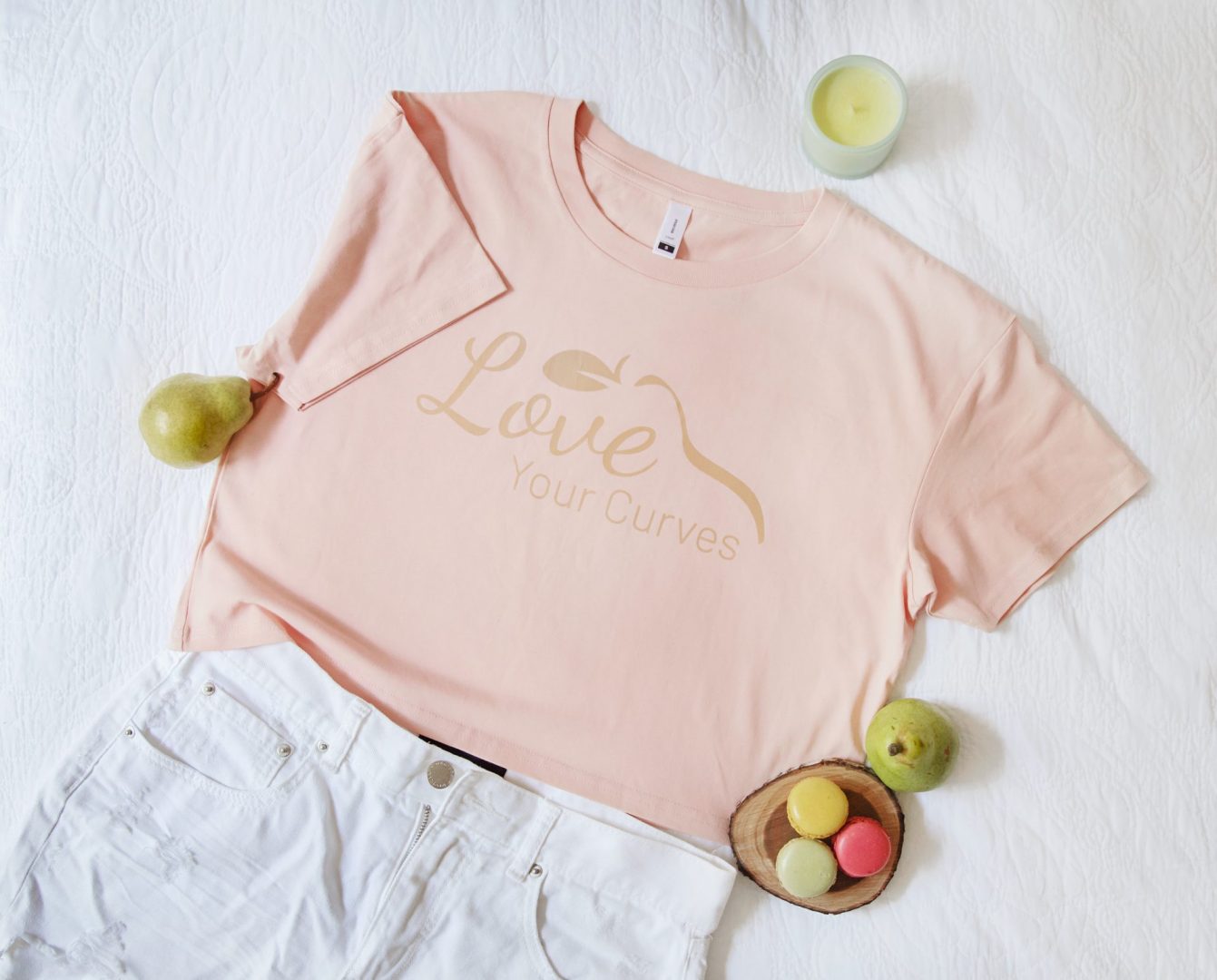 Love Your Curves Ladies Crop Top