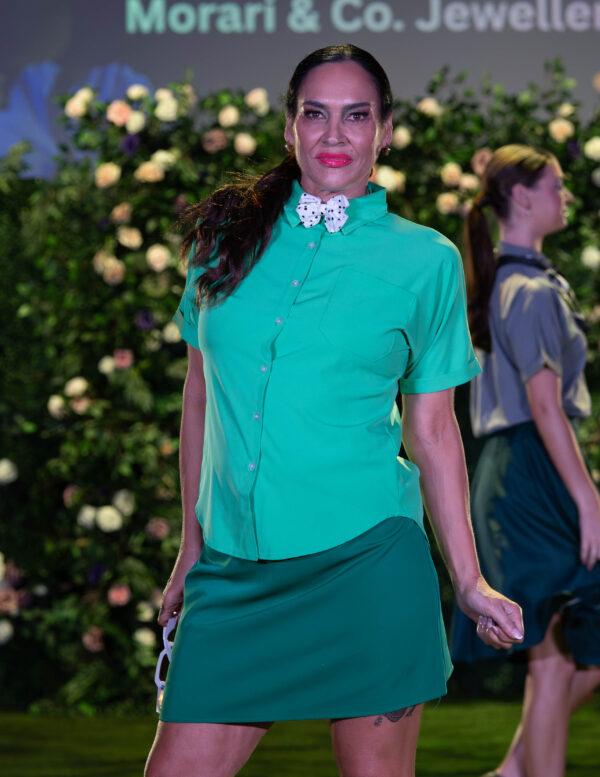 The Button Blouse – Made for Your Curves - Pear Collections - Green