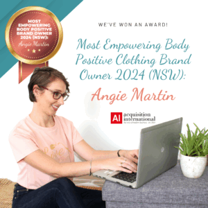Most Empowering Body Positive Clothing Brand Owner 2024 - Profile Shot Badge